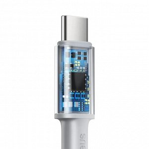USB Кабель Baseus High Density Braided Fast Charging Data Cable Type-C - Type-C 100W, 2 м
