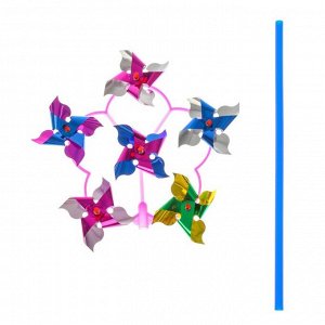 Ветерок-шестерка «Цветок», цвета МИКС