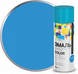 Эмаль аэрозольная универсальная ЛАКРА Color, голубой 15, 520 мл