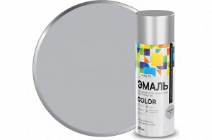 Эмаль аэрозольная универсальная ЛАКРА Color, серебро 36, 520 мл
