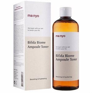 Manyo  Ампульный укрепляющий тонер с бифидобактериями Bifida Biome Ampoule Toner, 400 мл