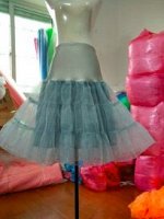 Подъюбник из фатина Цвет: СЕРЕБРИСТО-СЕРЫЙ