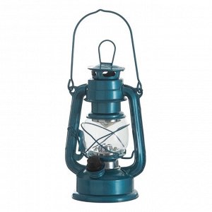 Керосиновая лампа декоративная лазурный 9,5х13,5х18,5 см RISALUX