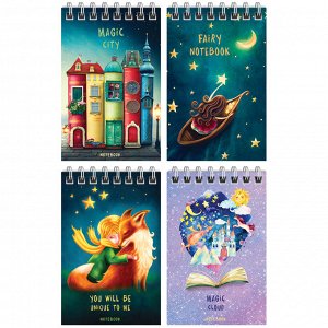 Блокнот А7 40л. на гребне ArtSpace "Сказочный. Fairy world "