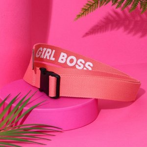 Ремень женский Girl Boss: текстиль