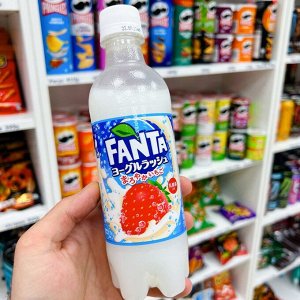 Fanta Yogurt Strawberry 380ml - Фанта йогурт клубника