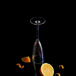 Бокал стеклянный для шампанского «Жемчуг», 270 мл, цвет перламутровый