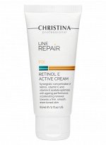 CHR888, Line Repair Fix Retinol E Active Cream – Активный крем с ретинолом, 60 мл, CHRISTINA