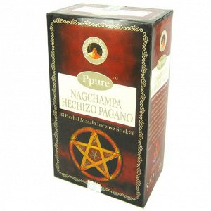 PPURE прямоуг. благовония Pagan Spell Языческое заклинание 15 гр. блок 12шт.