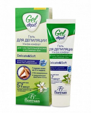 Floresan, Deep Gel Depil, Гель для депиляции, Ультра-комфорт, 100 мл, Флоресан