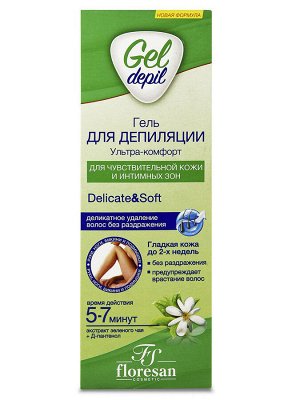 Floresan, Deep Gel Depil, Гель для депиляции, Ультра-комфорт, 100 мл, Флоресан