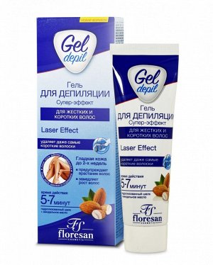 Floresan, Deep Gel Depil, Гель для депиляции, Супер-эффект, 100 мл, Флоресан