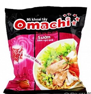 Лапша Сублимированная лапша пшенично-картофельно-яичная «OMACHI» со вкусом свинины.
Вес: 80 грамм.
