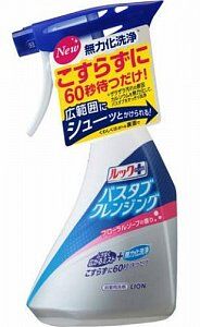 Lion Look Plus Чистящее средство для ванной комнаты быстрого действия с ароматом мыла 500 мл с распылителем