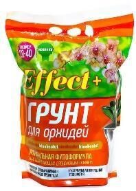 Грунт для орхидей «Effect+™» отборная кора 20-40 мм с дренажным камнем (вложен в отельном пакетике в упаковке)