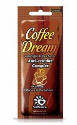 КРЕМ ДЛЯ ЗАГАРА В СОЛЯРИИ С МАСЛОМ КОФЕ, МАСЛОМ ШИ И БРОНЗАТОРАМИ COFFEE DREAM