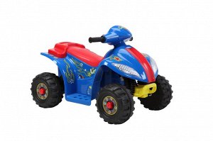 Квадроцикл на аккумуляторе для катания детей B05 (синий-красный)