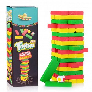 Игра для детей «Torre mini» (падающая башня)