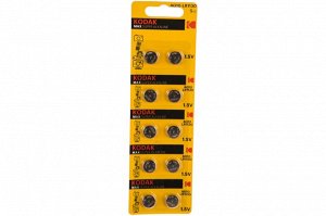 Kodak AG10 (389) LR1130, LR54 [KAG10-10] MAX Button Cell (100 Б0044715, шт