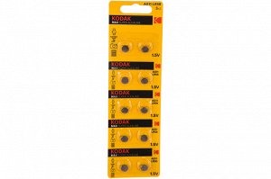 Kodak AG11 (361) LR721, LR58 [KAG11-10] MAX Button Cell (100 Б0044716, шт