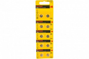 Kodak AG6 (370) LR920, LR69 [KAG6-10] MAX Button Cell (100 Б0044711, шт