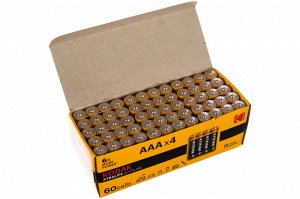 Kodak LR03-60 (4S) colour box XTRALIFE Alkaline [K3A-60] (60/1200 Б0029221 КРАТНО 60, шт