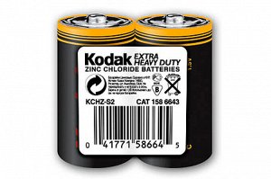 Kodak R14-2S SUPER HEAVY DUTY Zinc [KCHZ 2S] (24/144 Б0005140, шт