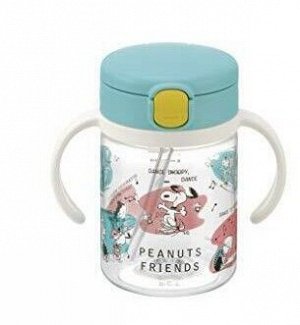 Кружка Richell Peanut Collection Outing Straw Mug 200 мл