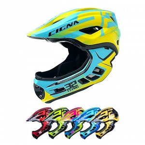 Детский шлем велосипедный шлем CIGNA TT 32-1 PRO (S, Мятный-Фиолетовый)