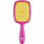 Джанеке Щетка Superbrush малая розово-желтая, 17,5 х 7 х 3 см (Janeke, Щетки)