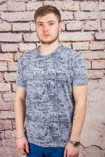 Футболка 8109 серый JEAN PIERE