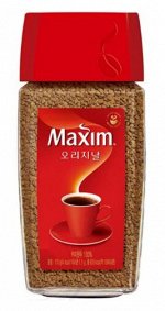 Кофе растворимый Оригинал Maxim 100г, стекл банка (Ю.Корея)