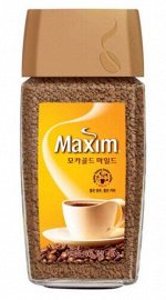 Кофе растворимый Мокко Maxim 100г, стекл банка (Ю.Корея)