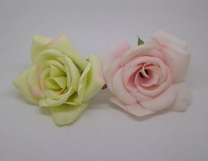 Розы из ткани