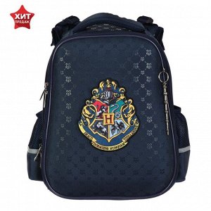 Рюкзак каркасный, 38 х 29 х 17 см, Hatber "Гарри Поттер", синий NRk_45120
