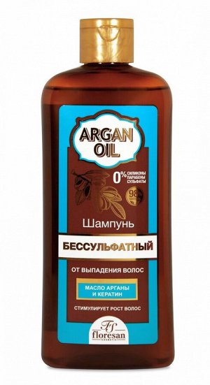 ФЛОРЕСАН Ф-721 Argan Oil Шампунь бессульфатный против выпадения 400 мл NEW!
