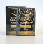 Boon7 Золотая маска-пленка Коллаген и Ретинол для всех типов кожи Peel Off Gold Pack Collagen$Retinol, 1шт*10гр