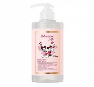 JMSolution Гель для душа с экстрактом розы Wash Body Disney Life Fresh Rose, 500 мл