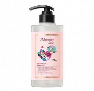 JMSolution Шампунь для волос с экстрактом розы Shampoo Disney Life Fresh Rose, 500 мл
