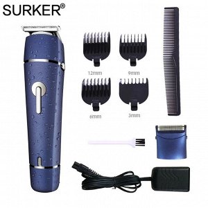 SURKER HC-006 электрическая машинка для стрижки волос триммер для бороды