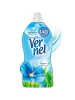 Концентрированный кондиционер ополаскиватель для стирки белья Vernel Свежий Бриз, 1,82 л (72 стирки)