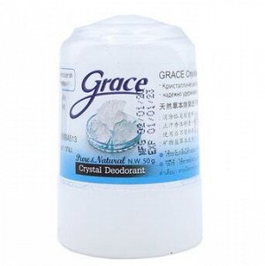 Grace. Кристаллический дезодорант Грейс, натуральный, 50 гр