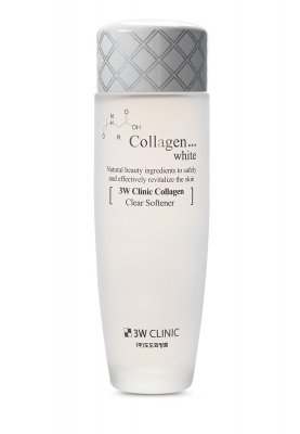 [3W CLINIC] ОСВЕТЛЕНИЕ Скин-тоник д/лица с коллагеном Collagen Clear Softener