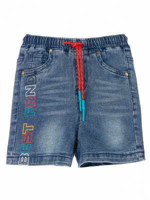 Шорты детские текстильные джинсовые для мальчиков