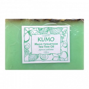 "Kumo" Мыло туалетное ручной работы "Tea Tree Oil", 125 г