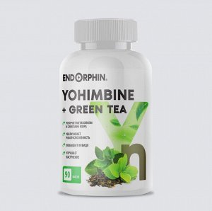 Йохимбин Endorphin Yohimbine + Green Tea - 90 капсул