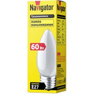Navigator 94 327 NI-B-60W-FR-E27-230V (10/100), шт
