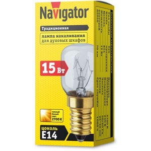 Navigator 61 207 NI-T25-15-230-E14-CL (для духовых шкафов) (10/200/1000), шт