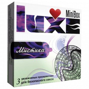 Презервативы LUXE Mini Box Мистика с пупырышками 1 блок (24 уп)