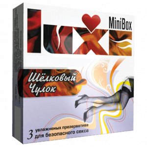 Презервативы LUXE Mini Box Шелковый чулок супертонкие 1 блок (24 уп)